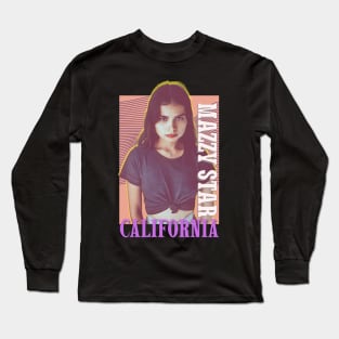 Mazzy Star Vintage 1988 // California Original Fan Design Artwork Long Sleeve T-Shirt